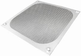 AAB Aluminum Filter/Grill 120mm Silver