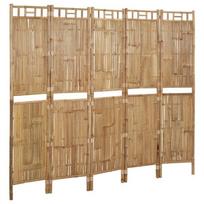 bambuko pertvara - Kambario pertvara, 5 dalių, 200x180cm, Bambukas (Bamboo) - 1 nuotrauka