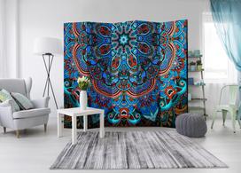 Širma Artgeist Blue Fantasy II, įvairių spalvų, 225 cm x 172 cm