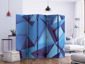 Širma Artgeist Royal Blue II Paraventtc0038_Os, įvairių spalvų, 225 cm x 172 cm