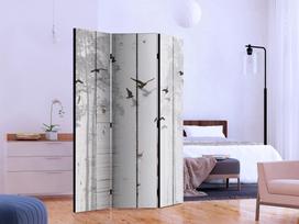 Širma Artgeist Birds On Boards Paraventtc1030, įvairių spalvų, 135 cm x 172 cm
