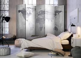 Širma Artgeist Concrete Map Paravent666, įvairių spalvų, 225 cm x 172 cm
