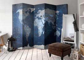 Širma Artgeist Dark Blue World Paravent870J, įvairių spalvų, 225 cm x 172 cm