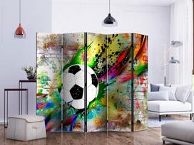 Širma Artgeist Urban Gameplay Ii Paravent0157_5Cz_J, įvairių spalvų, 225 cm x 172 cm
