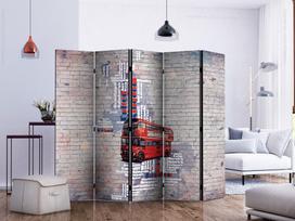 Širma Artgeist My London... II, įvairių spalvų, 225 cm x 172 cm