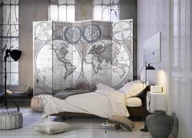 Širma Artgeist Terraqueous Globe Paravent106, įvairių spalvų, 225 cm x 172 cm