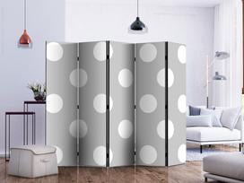 Širma Artgeist Charming Dots II, įvairių spalvų, 225 cm x 172 cm