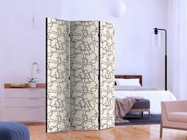 Širma Artgeist Rounded Geometry Paraventtc0357, įvairių spalvų, 135 cm x 172 cm