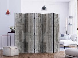 Širma Artgeist Concrete Timber II, įvairių spalvų, 225 cm x 172 cm