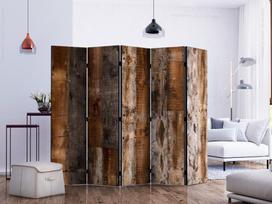 Širma Artgeist Antique Wood II, įvairių spalvų, 225 cm x 172 cm