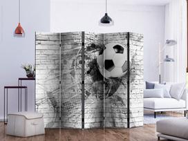 Širma Artgeist Dynamic Football Ii, įvairių spalvų, 225 cm x 172 cm