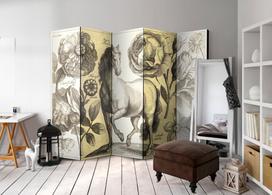 Širma Artgeist Horse II Paravent811, įvairių spalvų, 225 cm x 172 cm