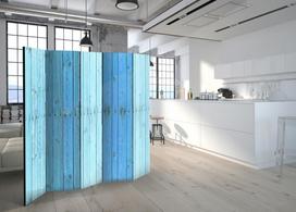 Širma Artgeist The Blue Boards II Paravent692, įvairių spalvų, 225 cm x 172 cm