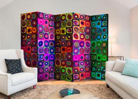 Širma Artgeist Colorful Abstract Art II Paravent797, įvairių spalvų, 225 cm x 172 cm