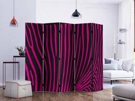 Širma Artgeist Zebra Pattern (Violet) II Paraventtc0552, įvairių spalvų, 225 cm x 172 cm