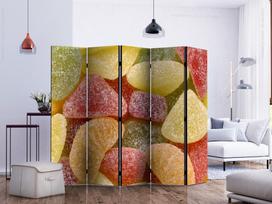 Širma Artgeist Tasty Fruit Jellies II, įvairių spalvų, 225 cm x 172 cm