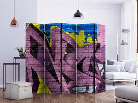 Širma Artgeist Street Art - Graffiti II, įvairių spalvų, 225 cm x 172 cm