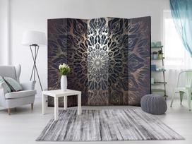 Širma Artgeist Spider Web (Brown) II, įvairių spalvų, 225 cm x 172 cm