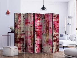 Širma Artgeist Abstract Wood II Paravent1328J, įvairių spalvų, 225 cm x 172 cm
