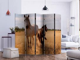 Širma Artgeist Horse And Foal II, įvairių spalvų, 225 cm x 172 cm