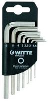 Witte Hexagonal Key Wrench Set 1.5-6mm 7pcs