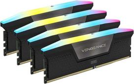 ddr5 ram 48gb - Corsair Vengeance RGB Juodas (Black) 192GB (4x48GB) DDR5 5200MHz DIMM CMH192GX5M4B5200C38 - 4 nuotrauka
