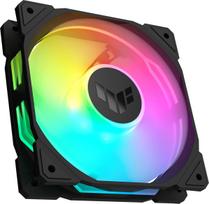 argb fan reverse - ASUS TUF Gaming TR120 ARGB Reverse 120mm Case Fan Juodas (Black) - 2 nuotrauka