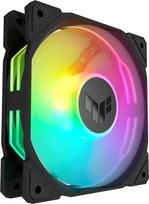 argb fan reverse - ASUS TUF Gaming TR120 ARGB Reverse 120mm Case Fan Juodas (Black) - 3 nuotrauka