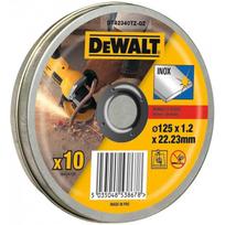 dewalt pjovimo diskas - DeWalt DT42340TZ-QZ, 125 mm x 1,2 mm, 10 vnt. - 2 nuotrauka