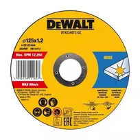 dewalt pjovimo diskas - DeWalt DT42340TZ-QZ, 125 mm x 1,2 mm, 10 vnt. - 3 nuotrauka