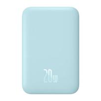 power bank baseus - Baseus Magnetic Mini 6000mAh 20W MagSafe (balta) - 1 nuotrauka