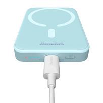 power bank baseus - Baseus Magnetic Mini 6000mAh 20W MagSafe (balta) - 11 nuotrauka