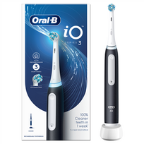 elektrink - Oral-B iO3 Matt Black (Juodas) - 3 nuotrauka