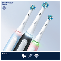 elektrink - Oral-B iO3 Matt Black (Juodas) - 6 nuotrauka