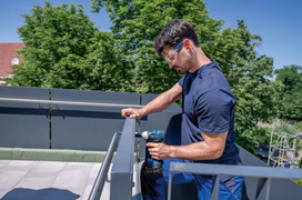 bosch 18v 4.0ah - Smūginis veržliasukis Bosch GDS 18V-330 HC Professional; 18 V; 2x4,0 Ah akum.   L-BOXX 136 - 4 nuotrauka