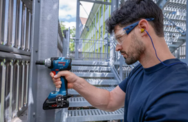 bosch 18v 4.0ah - Smūginis veržliasukis Bosch GDS 18V-330 HC Professional; 18 V; 2x4,0 Ah akum.   L-BOXX 136 - 5 nuotrauka