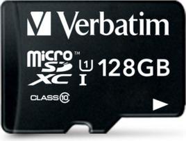 128 atminties - Verbatim Premium 128GB microSDXC Class 10 UHS-I + Adapter - 2 nuotrauka
