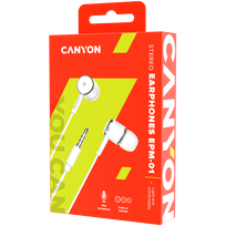 'headphones with mic - CANYON CNE-CEPM01W - 3 nuotrauka