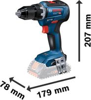 Bosch: GDX 18V-200 + GSR 18V-55 + 2 x 4.0 Ah + GAL 18V-40, 06019J2207