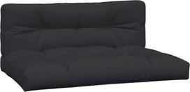 kedziu pagalveles - Kėdžių pagalvėlė VLX Fabric 314490, juoda, 500 mm x 500 mm, 2 vnt. - 2 nuotrauka