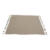 pledai medvilne - Pledas VLX 133758, tamsiai žalia, 125 cm x 150 cm - 4 nuotrauka