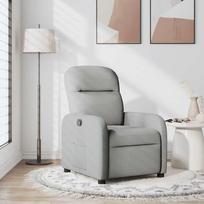 Fotelis VLX Reclining 329301, pilkas, 90.5 cm x 71 cm x 101.5 cm