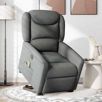 Masažinis krėslas VLX Massage Stand-Up 329730, tamsiai pilka, 89 cm x 70.5 cm x 102.5 cm