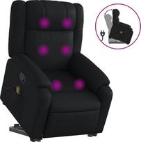 massage fotelis - Fotelis VLX Massage Stand-up 289757, juodas, 87.5 cm x 76 cm x 107 cm - 1 nuotrauka