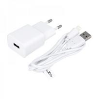 pakrovejas lightning - Maxlife MXTC-01, Lightning/USB, balta - 1 nuotrauka
