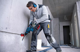 bosch akumuliatorinis perforatorius - Perforatorius Bosch GBH 18V-34 CF, su akumuliatoriumi ir įkrovikliu - 7 nuotrauka