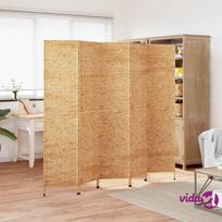 vidaXL Kambario pertvara, 5 dalių, 205x180cm, vandens hiacintas
