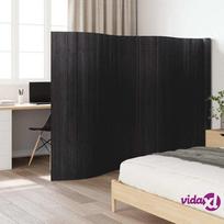 vidaXL Kambario pertvara, pilkos spalvos, 165x600cm, bambukas