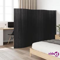 vidaXL Kambario pertvara, pilkos spalvos, 165x400cm, bambukas