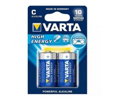 Varta High Energy Alkaline Batteries 2x C